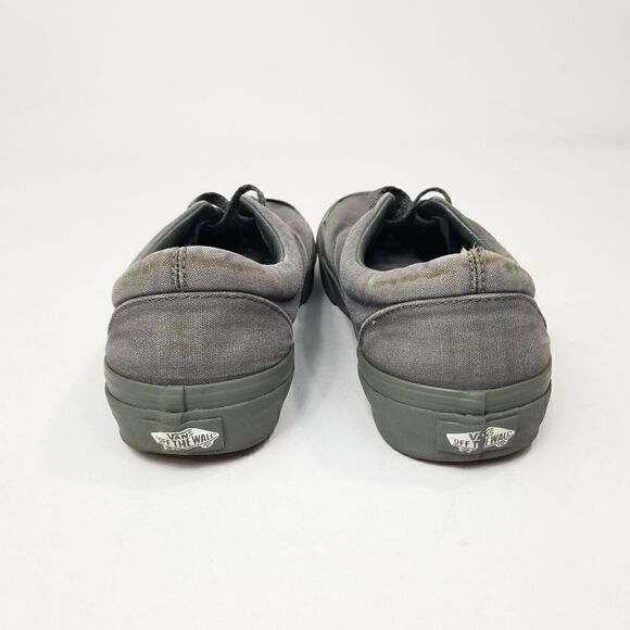 Vans Off The Wall Low Gray Skateboarding Shoes Mens Size 9 Womens Size 10.⁵ - Picture 8 of 10